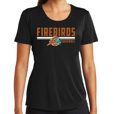 Ladies Drifit Shirt - Firebirds Baseball Thumbnail