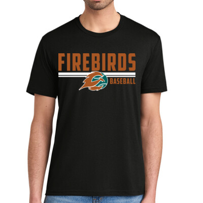 Unisex Triblend T-shirt - Firebirds Baseball Thumbnail