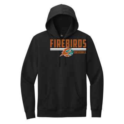 Unisex Adult Fleece Hoodie - Firebirds Baseball Thumbnail