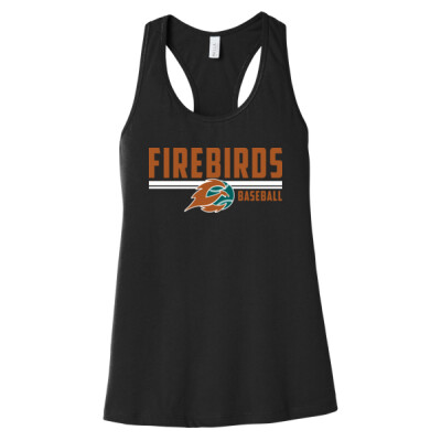 Ladies Racerback Tank - Firebirds Baseball Thumbnail