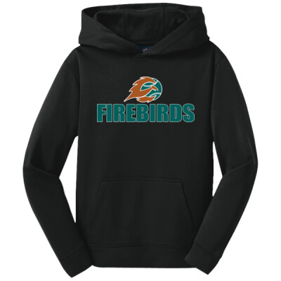 Youth Drifit Fleece Hoodie - Firebirds Thumbnail