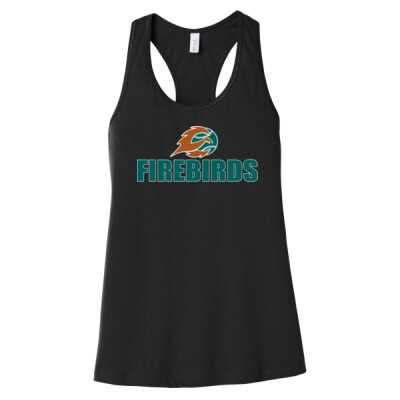 Ladies Racerback Tank - Let it hit you Thumbnail